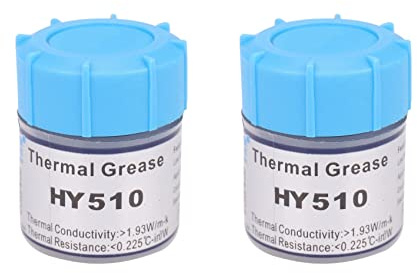 Duendhd HY510 - Pasta de grasa térmica para CPU y GPU, 10 g, 2 unidades