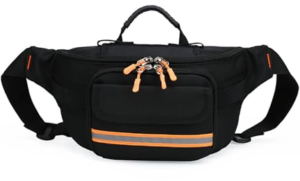 Erste Hilfe Tasche Erste-Hilfe-Gürteltasche leer, Notfall-Aufbewahrungstasche, kompakte Survival-Medizin-Tasche oder Haus Gesundheit Reisen Auto Camping Wandern Schule Organizer Essentials für Urlaub