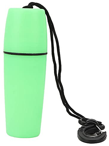 Yosoo Health Gear Botella de Ague Estanca para Buceo, Surf y Kayak, Portátil con Hebilla y Cordón, Caja Impermeable para Dinero y Tarjetas, Accesorio Deportivo para Natación y Piragüismo