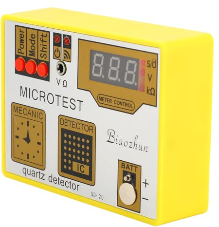 Generic Tester di Movimento per Orologi QD - 20 Quarzo, Multifunzione Multifunzione di Demagnetizer Timegraphir per la Casa