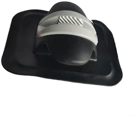Solaughguy PVC-Stollen-Dock-Anker für aufblasbare Boote, Kajaks und Kanus, leichtes PVC-Material, Angelboot-Zubehör, 310 x 160 x 65 mm Größe für sicheres Paddel (schwarz)