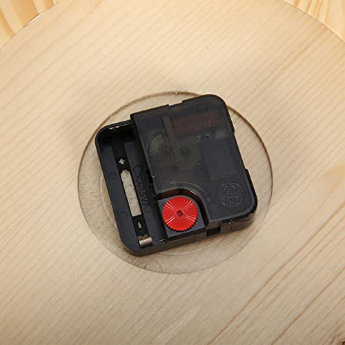 LUCKDANO Sauna Clock Sauna 23cm Diameter Wooden Clock - Stylish Wall Hanging for Room, Home Office, Yoga Studio, Durable & Weather Resistant