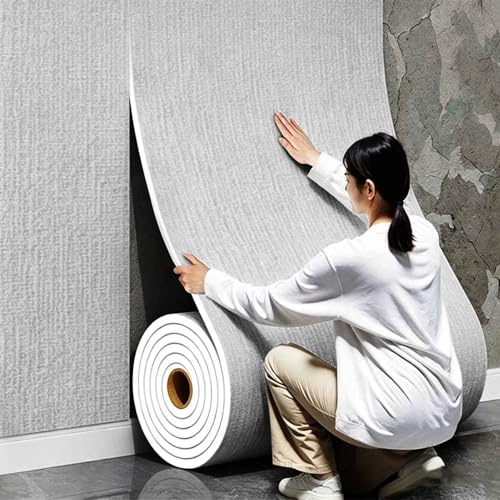 YWQJL Wandverkleidung Styropor 3D Wandpaneele Selbstklebend Tapete Schlafzimmer Modern WäRmedäMmung/Wasserfest/FeuchtigkeitsbestäNdig(3,50cm x 15m)