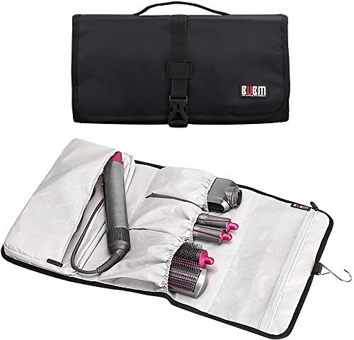 KEESIN Dyson Airwrap Travel Case | Portable Travel Bag | Storage Organizer Case for Dyson Airwrap Styler and Attachments (Black)