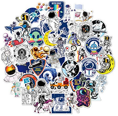 NASA Stickers 50 Pieces, Space Explorer Stickers