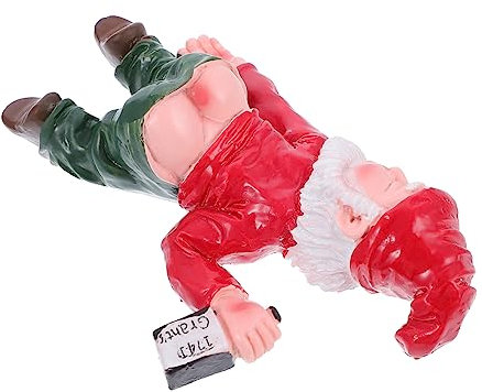 BESPORTBLE Betrunkener Dekoration Aus Resin Lustige Gartenfigur Miniatur Statue Für Outdoor Und Heimdekoration Geschenkidee Für Junge Mädchen Und Erwachsene
