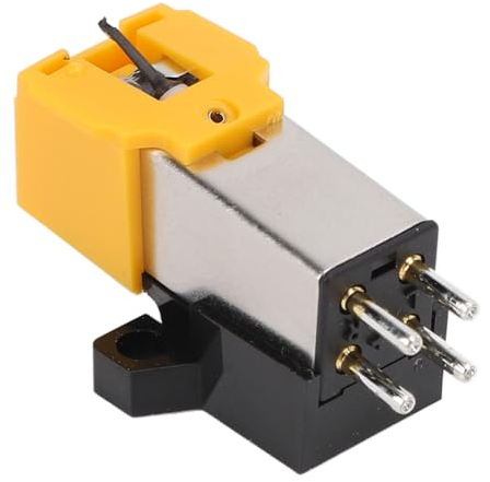 AT3600L Magnet Turntable Cartridge, Dual Moving Magnetic Cartridge Replacement with Needle for Turntable Record Player Phonograph Cartridge