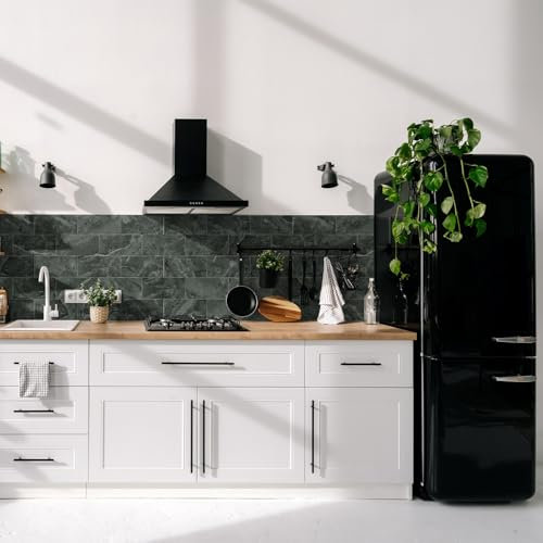 Fliesenaufkleber Dunkelgrün Klebefliesen Küche 3d Wandpaneele Selbstklebend PVC Fliesenaufkleber Bad Wasserdicht Selbstklebende Fliesen Leicht Zu Schrubben Fliesensticker32 PC(10x20cm)