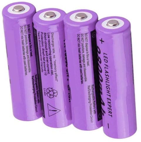HUOYALU Batterie Batterie Haute capacité de 3,7 V 9800mAh Batterie, pour Les lumières solaires, Une chaîne de lumières, des Souris, des Jouets, des caméras, etc.