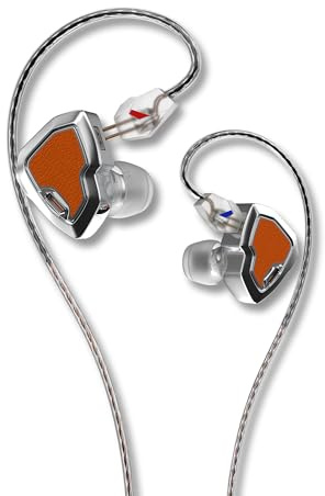 Hidizs MS2 PRO Wired Iem Earphones, 10.2mm Dual-Magnetic Drivers 1DD+1BA Hybird In Ear Monitors, Zinc Alloy Integrated Molding, Pneumatic Filters for Audiophile Musicians, Detachable 3.5mm OFC Cable