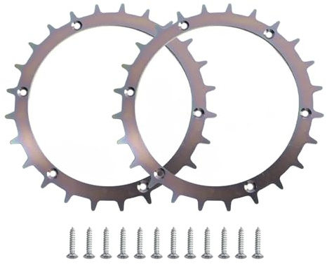 LAVAS Traktion des Mähroboters, verbesserte Hilfsräder, Robotic Spikes for die Traktion des Rasenroboters Bosch Indego XS 300 400 350 M700