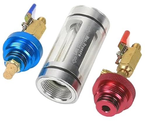 AC Öltester – Klimaanlagen-Ölprüfer Für Autos | Testkit Mit Regler Zur Echtzeitüberwachung Von Verunreinigungen, Filtration, Befüllung & Täglicher Wartung