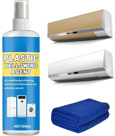 All Purpose Cleaner - 100ml Stove Cleaner | Heavy Duty Cleaning Spray With Towel, Yellowing Remover & Appliance Refurbishment Agent for Tile, Countertop, Fridge, Sink, Oven, Cooktop, Bathroom & AC P