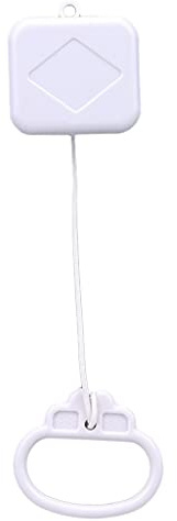Pull String Cord Music Box White Infant Bed Gifts Accessories for Kids Baby Crib Party Supplies Pull Rattle Toy