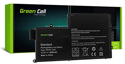 Green Cell TRHFF Laptop Akku für Dell Latitude 3450 3550 Inspiron 15 5542 5543 5545 5547 5548 5557 14 5442 5443 5445 5447 (Li-Polymer Zellen 3400mAh 11.1V Schwarz)