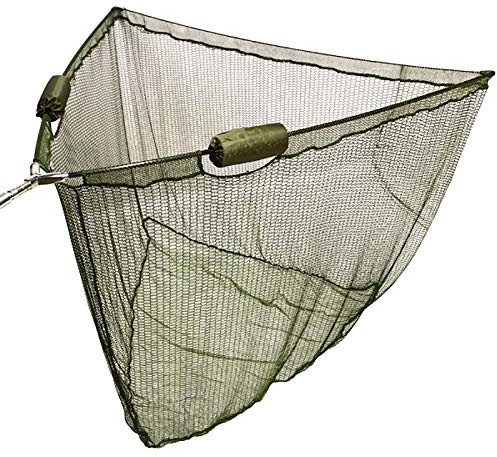 G8DS Grüner 42-Zoll-Karpfen Kescher, Breite 107 cm x Tiefe 90 cm, robust, ideal für Unterwegs, Outdoor, Freizeit, Camping, Angeln