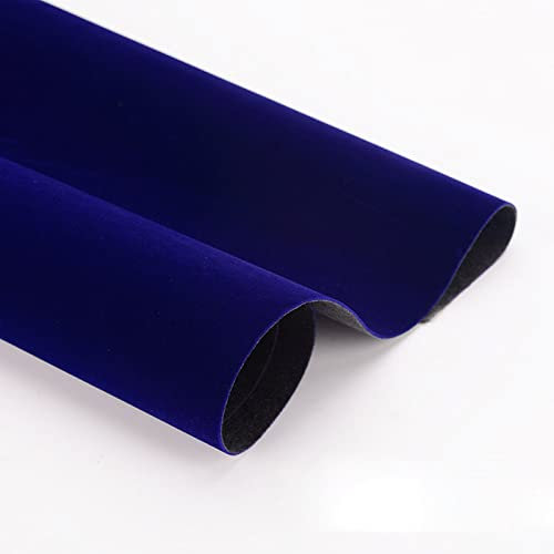 HARICSET 148 cm Breit Bastelfilz Selbstklebend Kinder Vliesstoff Stoff Filzplatten zum Filzuntersetzer Basteln Nähen DIY Patchwork(Size:1.48 * 2m,Color:Navy blau)