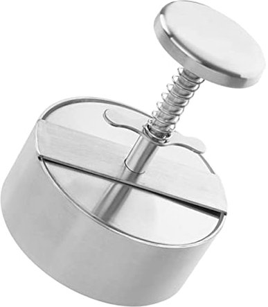 OQHAIR 1pc Presse à Viande Presse à Biscuits Outils d'attendrisseur de Viande Presse à Bacon pour poêle antiadhésive Presse à Sandwich Fabricant Outil de Fabrication Presse à Gril Rond pr