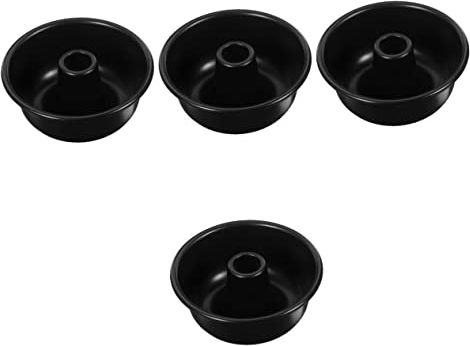 TOPBATHY Lot De 4 Moules À Beignets Moules À Gâteaux Pour La Cuisson Moules À Pâtisserie En Métal Moules Antiadhésifs Pour Usage Domestique