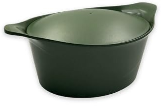 Cookut – La increíble olla de 33 cm con mango de metal y agarrador a juego – Helecho