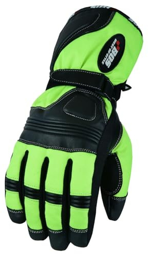 WMW WALI MOTO WEAR Winter Motorradhandschuhe Wasserdicht und Winddicht für Herren und Damen - Warme Outdoor-Handschuhe für Motorradfahren, Skifahren und Wandern