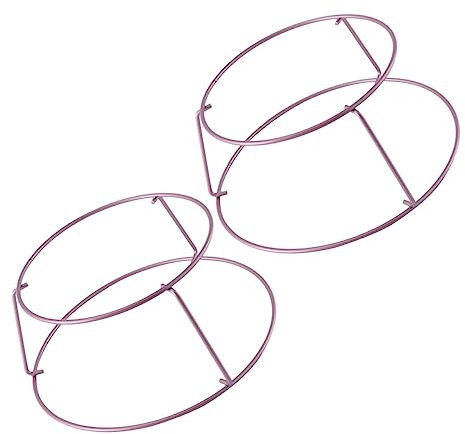 Ciieeo 2pcs Rejillas Para Enfriar Pan Soporte Antiadherente Para Cocinar Perfecto Para Pasteles Galletas y Muffins