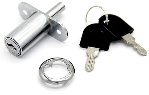 Serratura con chiavi Casa Porta scorrevole Armadio Vetrina Mobili Testata Cilindro Stantuffo Armadio Armadio Serratura Porta scorrevole Serratura Fibbia 1 Pz(32mm)