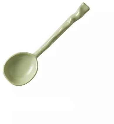 Cucharas de sopa chinas, cucharas de sopa asiáticas de cerámica, Cuchara de cerámica Cuchara de sopa for el hogar Cuchara de mango largo Cuchara de postre linda creativa Cuchara for revolver café Cuch