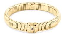 Tommy Hilfiger Jewelry Dehnbarer Armreif für Damen aus Edelstahl – Erhältlich in Silber, Golden, Roségold oder Bicolor