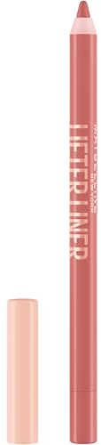 Maybelline New York Lifter Liner Lip Liner, Long-Lasting Creamy Colour, Smooth Application and Comfortable Feel, With Hyaluronic Acid and Jojoba Oil, Available in 10 Shades, Shade: 012 Crop Top