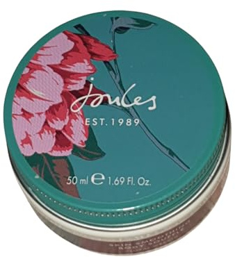 Joules-London Skin Smoothing Body Souffle, Floral Wreath Fragrance, 50ml, Moisturising Body Cream with Luxurious Texture