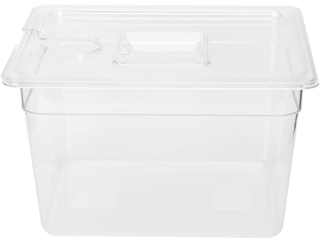 Weikeya sous Vide Culinary Container 11L sous Vide Container Conteneur pour sous Vide Capacité de 11L PC de qualité Alimentaire Facile à contrôler Salle de Bain fordurablepour la Maison