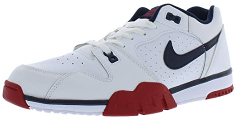 Nike Cross Trainer Low Herren Trainers CQ9182 Sneakers Schuhe (UK 11 US 12 EU 46, White Obsidian Gym red 101)