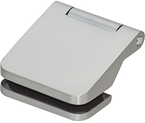 Dorma Glas Junior Office Türband Flügelteil (Türbeschalg) für Glastüren, Glasstärke 8-10mm, Türscharnier Alu silber eloxiert Inhalt: 2 Stück
