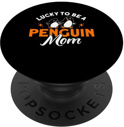 Pinguin Glücklich eine Pinguin Mutter zu sein Pinguine PopSockets mit austauschbarem PopGrip