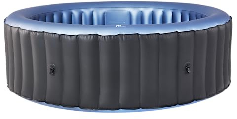 M Spa Rundes aufblasbares Bubble Massage Spa 4 bis 6 Personen Outdoor Whirlpool Bergen