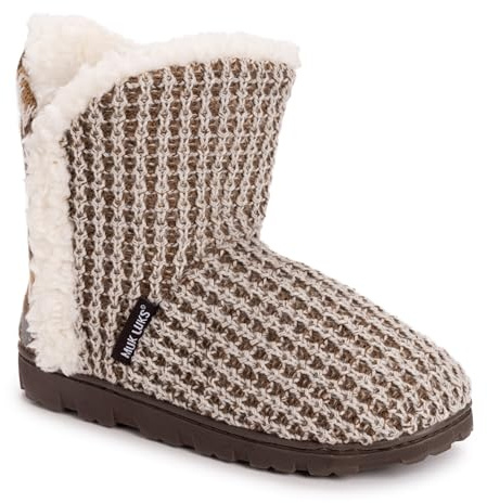 MUK LUKS Women's Cheyenne, Brown, XL