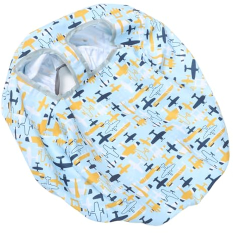 Abaodam Hochstuhlbezug Tragbar Sitzbezug für und aus Einkaufswagen Polyester Schützend für Kleinkinder Beim Essen und Einkaufen