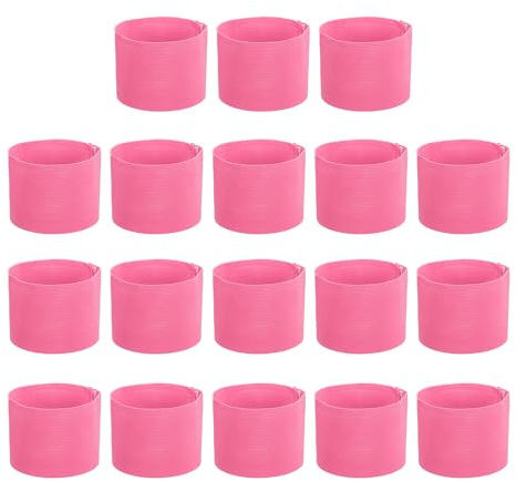 PATIKIL Brassard de Capitaine de Football, 18 pièces Brassardsélastiques pour Le Football Brassardsde Sport pour Jeunes et Adultes Équipe de Football Entraînement Rose