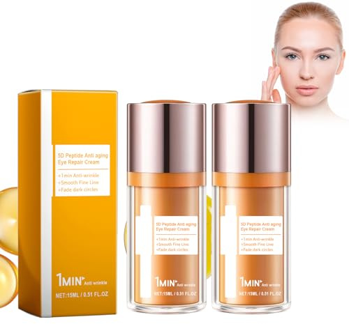 2 unidades Crema Lifting Eye, eficaz antiedad cuidado de los ojos, crema reafirmante para los ojos, crema hidratante para ojeras e hinchazón, contra arrugas para ojeras, bolsas e hinchazón