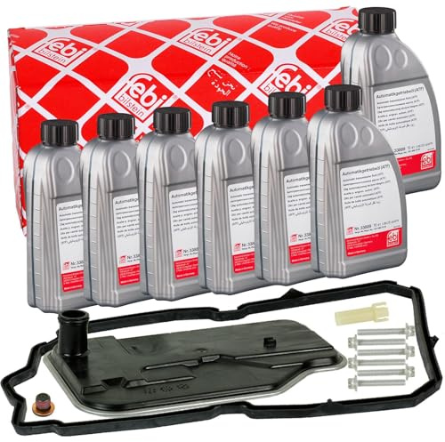 BandelOne enthält Febi 100250 Ölwechsel Automatikgetriebe+ATF Öl Blau 7 Gang für 722.9