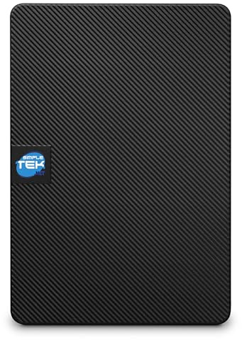 SIMPLETEK - Hard disk esterno portatile 4 TB USB 3.0 — unità di backup portatile, colore nero, plug-and-play