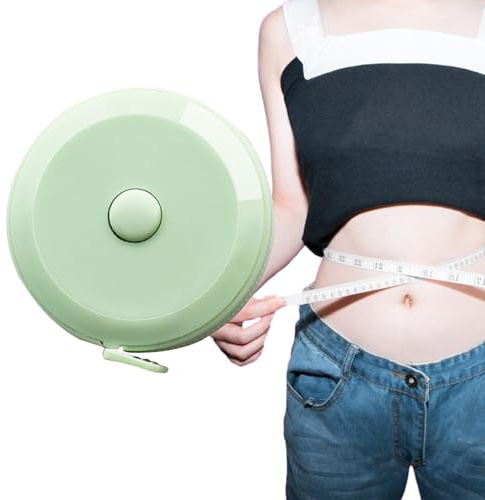 Mètre Ruban Corps - 200 cm Mesure De Ruban De Taille Rétractables - L'échelle Est Précise Et L'impression Est Clair Léger Et Portable Il Peut Mesurer Hauteur, Tour De Taille, Les Bras Et Les Jambes