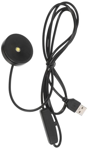Alipis Lampada LED Ultrasottile in Alluminio da 3w 4000k Diffusore Neutro Usb, Mini Luce Sottopensile Versatile per Vetrine, Scrivania e Illuminazione da Armadio