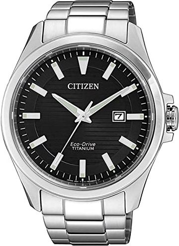 Citizen Titan BM7470-84E Mens Wristwatch Solar Operation
