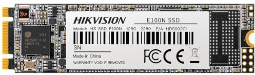 Hikvision 512GB M.2 2280 SATA SSD, SATAIII 6Gbps SSD interno, fino a 560 MB/s Unità a stato solido interna NAND 3D per desktop, laptop - E100N