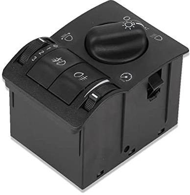 Akozon Interruttore Luce Principale per Auto, 6240097 Controllo Interruttore Luce Principale Fendinebbia per Faro Luce Adatto per Astra G 1999-2008
