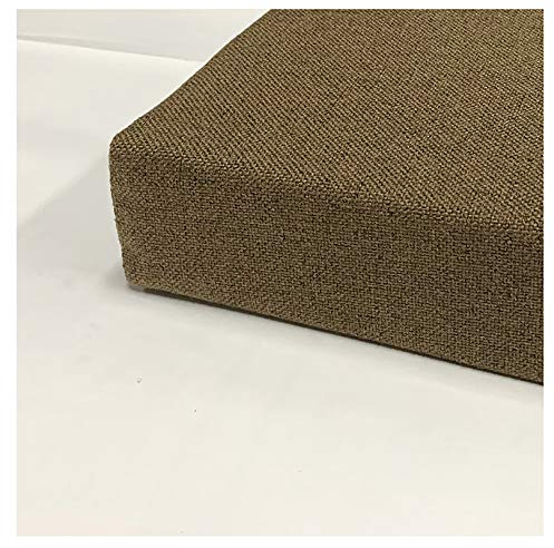 XCYYBB Bankauflage Pallettensitzkissen Gartenbank Auflage Gartenkissen Bankkissen Sitzauflage Gartenbank, Bankauflage Sitzauflage Gartenbank Schwammkissen Bank Sitzkissen-Kaffee 200x40x5cm(79x16x2in)