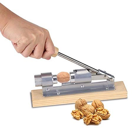 YUHUAWF Casse Noisette Casse-Noix craquoir Noisette Noisette Noisette Noisette Noisette Pecan Heavy Heavy Doit craqueler filebert Machine de Machine de Cuisine Pince Pince Pince Acier Inoxydable