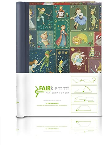 FAIRklemmt Klemmbinder Fairy Tales, A4, 22,5 x 30,8 cm
